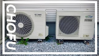 【CHOFU】長府製エアコン室外機 CHOFU outdoor unit