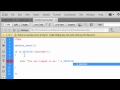 PHP: Creating a simple PHP login (Part 4)