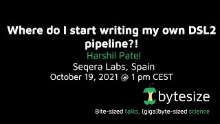 Where do I start writing my own DSL2 pipeline? (nf-core/bytesize #24)
