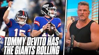 Tommy DeVito Has Turned This Giants Team Around, What's His NFL Future? | Pat McAfee Reacts