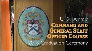 2018 CGSOC Graduation