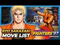 RYO SAKAZAKI MOVE LIST - The King of Fighters '97 (KOF97)