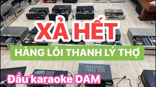 24/12 LH#0961169293 LÔ AMPLY ĐẸP LỖI NHẸ THANH LÝ CHO THỢ SIÊU RẺ - ĐẦU Ổ CỨNG KARAOKE TRƯNG BÀY ĐẸP