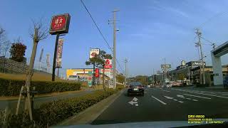 兵庫県神戸市垂水区をドライブしました。（くら寿司 名谷店、ヤマダデンキ ヤマダアウトレット垂水店、カインズ神戸垂水店の付近）