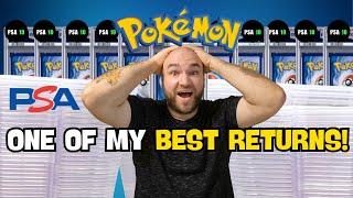 PSA graded my Pokémon Cards and... the results are SHOCKING! BIGGEST RETURN EVER!