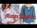 Trazo de blusa manga ranglan