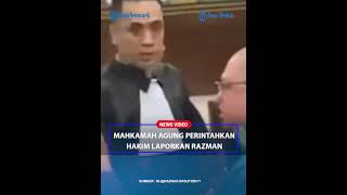 TEGAS! MAHKAMAH AGUNG PERINTAHKAN HAKIM Pengadilan Negeri Jakut Laporkan Razman Nasution ke Polri