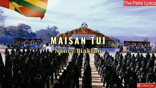 Maisan tui || Cover by Nancy Biaklun | Official lyrics video