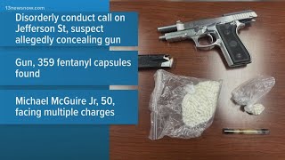 Disorderly conduct call leads to large fentanyl bust in Portsmouth