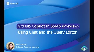 GitHub Copilot in SSMS - Interacting with chat and the editor