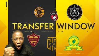 PSL TRANSFER WINDOW FINALLY OPENS!! ORLANDO PIRATES, CHIEFS, DOWNS TO SIGN WHO?