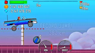 hill climb racing - lowrider on rooftops | android iOS gameplay  #471 Mrmai Gaming