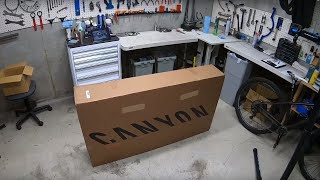 キャニオンのロードバイクってどんな感じ？  開封→組み立て→乗るまで 1/3 Canyon Ultimate cf sl Disc 7.0