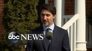 Justin Trudeau remarks on Canada’s plan to fight coronavirus  | ABC News