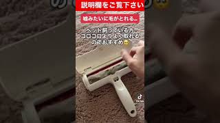 ペットの毛が綺麗に取れるお掃除アイテムがすごい  #short