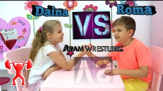 Daina VS Roma aram wrestling ll Who is win this game 💪