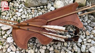 Leather Turkish Quiver Pattern & Video Tutorial