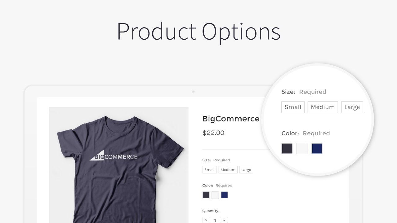 Product Options Bigcommerce Tutorials Youtube