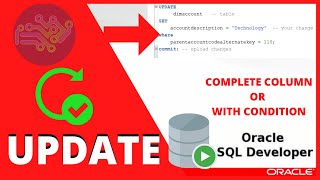 ORACLE SQL TUTORIAL: UPDATE Table Update with condition | Update