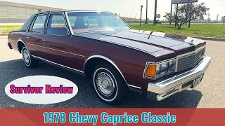 1978 Chevy Caprice Classic  * Survivor Review * #usa #chevy #cool