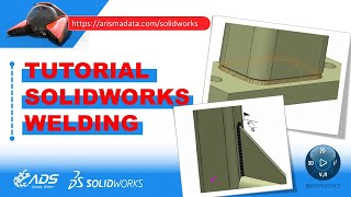 SOLIDWORKS INDONESIA - Tutorial membuat tanda pengelasan dan symbol welding