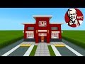 Minecraft Tutorial: How To Make A KFC (Restaurant) 