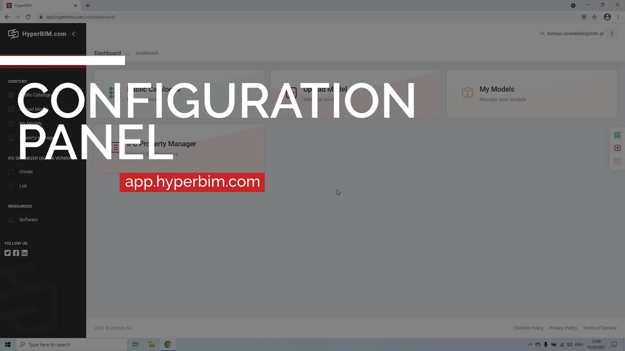Hyperbim Configuration Panel Youtube
