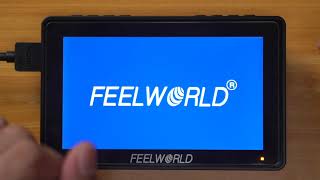 Feelworld f5 pro V2 - Unboxing, ASMR - Budget Camera Monitor