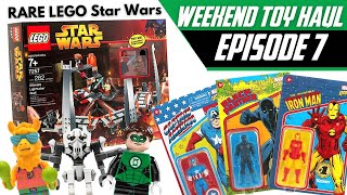 WEEKEND LEGO + TOY HAUL - LEGO Star Wars NOSTALGIA and Retro Kenner Marvel Figures! (Episode 7)