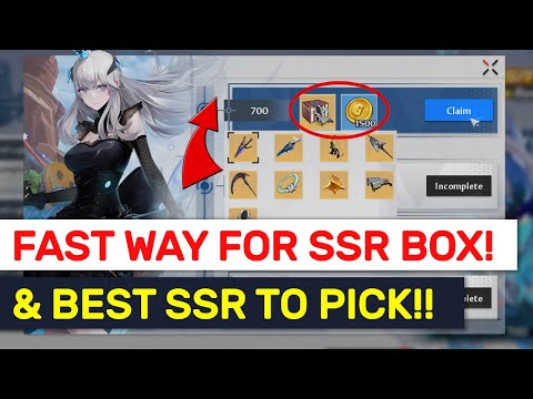 Tower of Fantasy – QUICK WAYS TO GET THE SSR PICK BOX! Tips for choosing RSS!