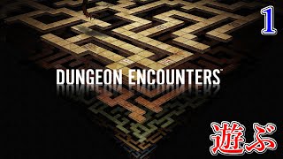 【DE】DUNGEON ENCOUNTERS（ダンジョンエンカウンターズ）を遊ぶ　#1【生放送】【クラマロ】