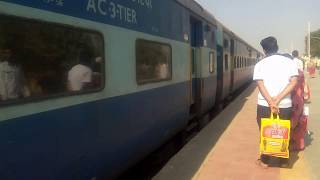 Nanded - Bangalore Train at Udgir Station