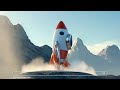 Cute 20 Second Timer - Space Rocket Countdown