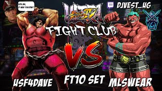 USF4 Fight Club - USF4Dave VS MLSwear FT10 Set