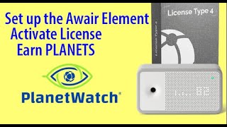 Set Up Your Awair Element to Earn PlanetWatch Tokens!