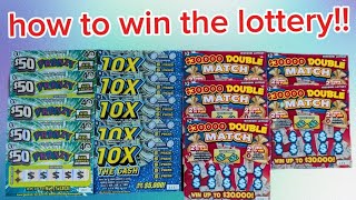 Using the 5 ticket method to win the lottery