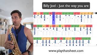 PlayThatSheet: Billy Joel - Just the way you are