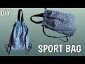 TAS RANSEL SERUT | DIY DRAWSTRING BAG | BACKPACK TUTORIAL