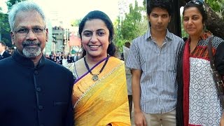 Director Mani Ratnam Family Photos | Mani ratnam,  Suhasini Maniratnam, Son | Unseen Photos Video