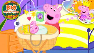 Peppa Pig Tells Evie a MAGICAL Bedtime Story!😴✨ Family Adventures | Tales Full Episodes | 21 Mins
