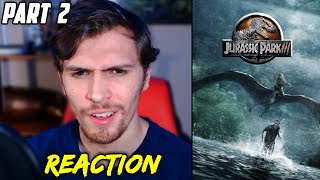 Jurassic Park III (2001) Movie REACTION!!! -  Part 2 - (FIRST TIME WATCHING)