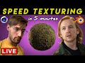 Speed Texturing with Peter France