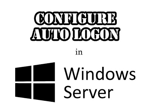 Настройка автоматического входа в систему на Windows Server