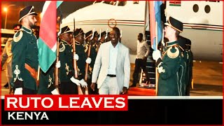 NEWS IN ; President Ruto leaves Kenya| News54
