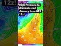 high pressure to dominate mid january from gfs 12z blocking weather shorts