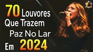 LOUVORES DE ADORAÇÃO - TOP MELHORES MUSICAS GOSPEL 2025: ISADORA POMPEO, GABRIELA ROCHA, ISAÍAS SAAD