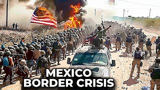 Viral  Of Cartels Attack On The US-Mexico Border