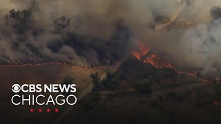 6 new wildfires burning in southern California