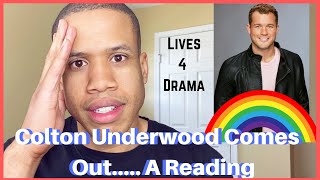 Colton Underwood Comes Out.... A Reading: Colton Comes Out on GMA and Theres Alot to Unpack