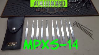 (715) Review: SouthOrd MPXS-14 Lock Pick Set